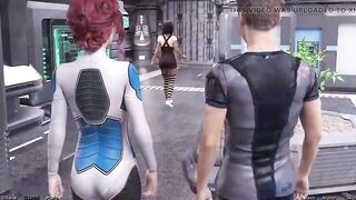 Stranded in Space - Lesbian Makeout Session