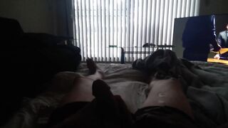 Me stroking
