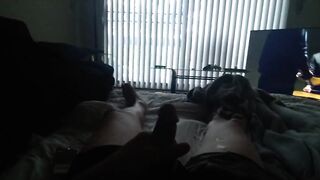 Me stroking