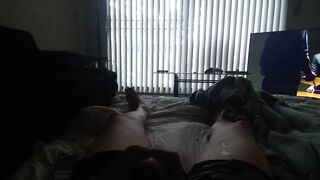 Me stroking