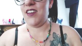 putting my hand in my ass