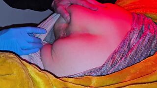 My personal gynecologist checks my pussy and anal sphincter