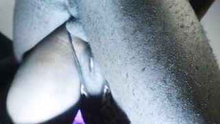 Ebony sub bangs hard with her dominant