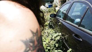 starting an abandended car after 8 months watch the wasps