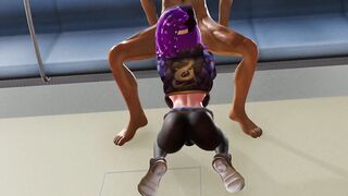 League of legends:Akali licks her in advance of episode