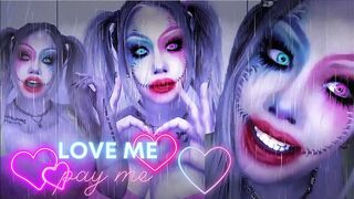 Prove your love to me through your wallet, pet!