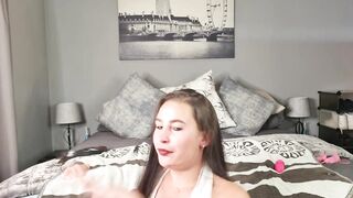 Obese anal doxy fantasizing to get her holes fucked with her friend by so many schlongs