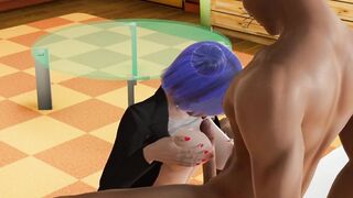 Konan titjob with her soft bazookas