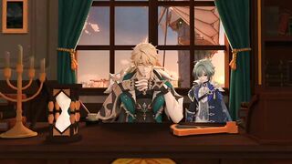 Varka x Lohen - Genshin Impact Yaoi R34 Animation