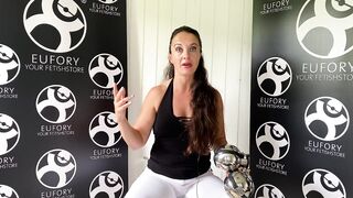 How to S&M Astounding slavery hand cuffs no chance to escape!