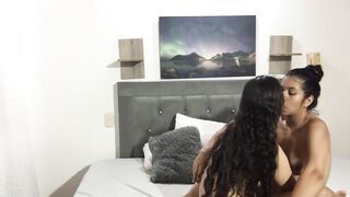 Lascivious couples fuck each other's pussies until they orgasm.