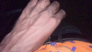Holding Pee in Uber Despairing Hunk Outdoor - Piddle Relief