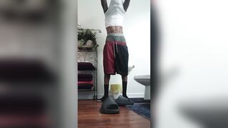 Sexy undress teases lead to wet vagina shots
