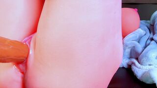 1000LB Panda - Naked Sex Doll Kristine Jade Gets Screwed And Used Freeuse Fuck Doll