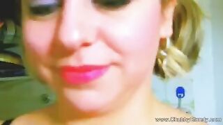 Big and marvelous housewife does a deep throat