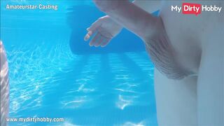 MyDirtyHobby - Busty teen team-drilled by old lads at the pool