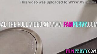 Big bazookas curvy Lalin cutie step sister seduces her step brother into railing her