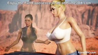 Futa Sweethearts in the Midst of Nowhere at Prime3DX