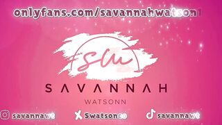 Amateur Couple Having Wild Morning Sex and Exploding Cum Over Savannah Watson's Giant Tits