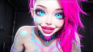 Cute Sexy Talk and Titties, Ai Animation