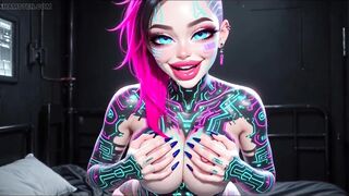 Cute Sexy Talk and Titties, Ai Animation
