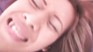 Asian Fuzzy Pussy Creampie by Red Neck Fool