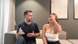 Behind the Scenes with Sexy Biggest Melons Latina, Pau Rojas, and Andres Acosta