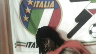 Cicciolina and Moana: 3-some with the Black Footballer