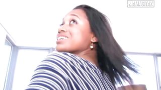 Big Oiled Booty Gets Spread and Spanked Before He Grips It From Behind