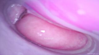 Camera in Twat cumming, cervix pulsating, orgasm contractions, gfe raw talk, bts - Masturbate with me Ep 1 Part 5