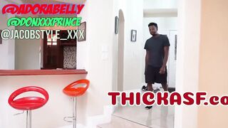 Adora Stomach Cheats on Boyfriend with Big Cock Black Friend