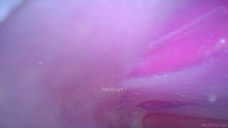 Camera in Twat cumming, cervix palpitating, orgasm contractions, gfe raw talk, bts - Masturbate with me Ep 1 Part 4