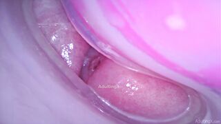 Camera in Twat cumming, cervix palpitating, orgasm contractions, gfe raw talk, bts - Masturbate with me Ep 1 Part 4