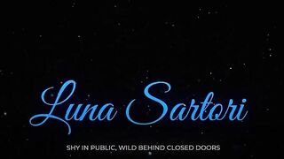 Excited Latina Teen Luna Sartori Wishes to Demolish Her Vag