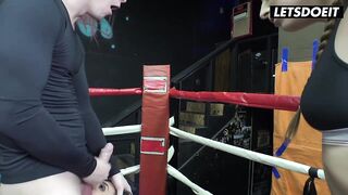 I Held His Wang While She Deepthroated It Then This stud Bent Me Over the Ropes