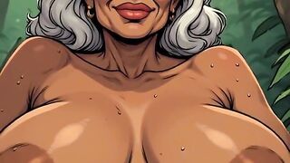 3D Huge Jungle Boobs Gilfs