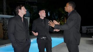 Pool Party Turns Wild - three Boys, One Girl, One Unforgettable Foursome