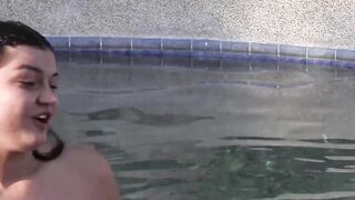Biggest Titty Floozy Fucks Rod in Car Garage After Gym