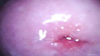 Camera in Twat cumming, cervix throbbing, orgasm contractions, gfe raw talk, bts - Masturbate with me Ep 1 Part 2