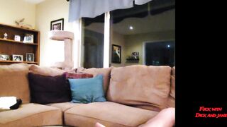 Hawt Wife Makes Cuckold Look Away As She Blows Another Weenie!