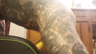 Home Bathroom Floor Fleshlight Fuck