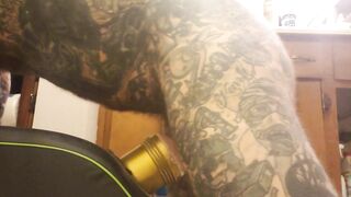 Home Bathroom Floor Fleshlight Fuck
