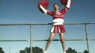 Playgirl skin cheerleader gets her pussy licked before sucking chap's penis