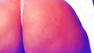 Big Booty Ebony milks every drop first Creampie