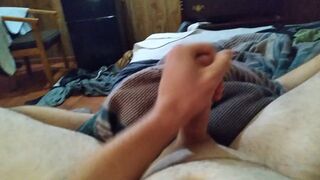 Solo Messy Spit Lube, with Cum