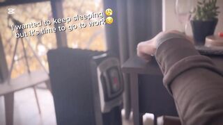 This chick takes the whole schlong deep down her throat, and I CUM on her FACE