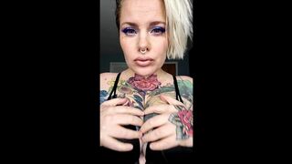 Hot Golden-haired Squeezing Melons and Blowing Big Black Ramrod POV Fantasy