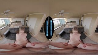 LETHAL HARDCORE VR - Cute Natural Busty MELODY MARKS Screws YOU After Perfect Date