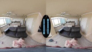 LETHAL HARDCORE VR - Cute Natural Busty MELODY MARKS Screws YOU After Perfect Date