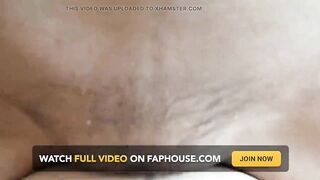 Her Swollen Twat Rubs Against His Cock, Causing Him to Ejaculate